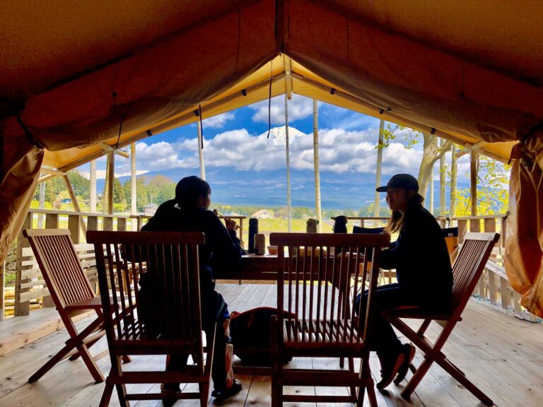 Mt Fuji Satoyama Vacation safari tent 768x576