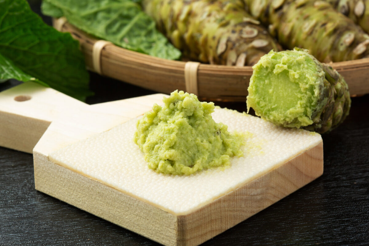 Freshly grated wasabi is at its best 5 minutes after grating and will start to lose its true flavour after just 15 minutes.