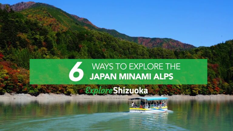 6 Ways to Explore The Minami Alps in Shizuoka