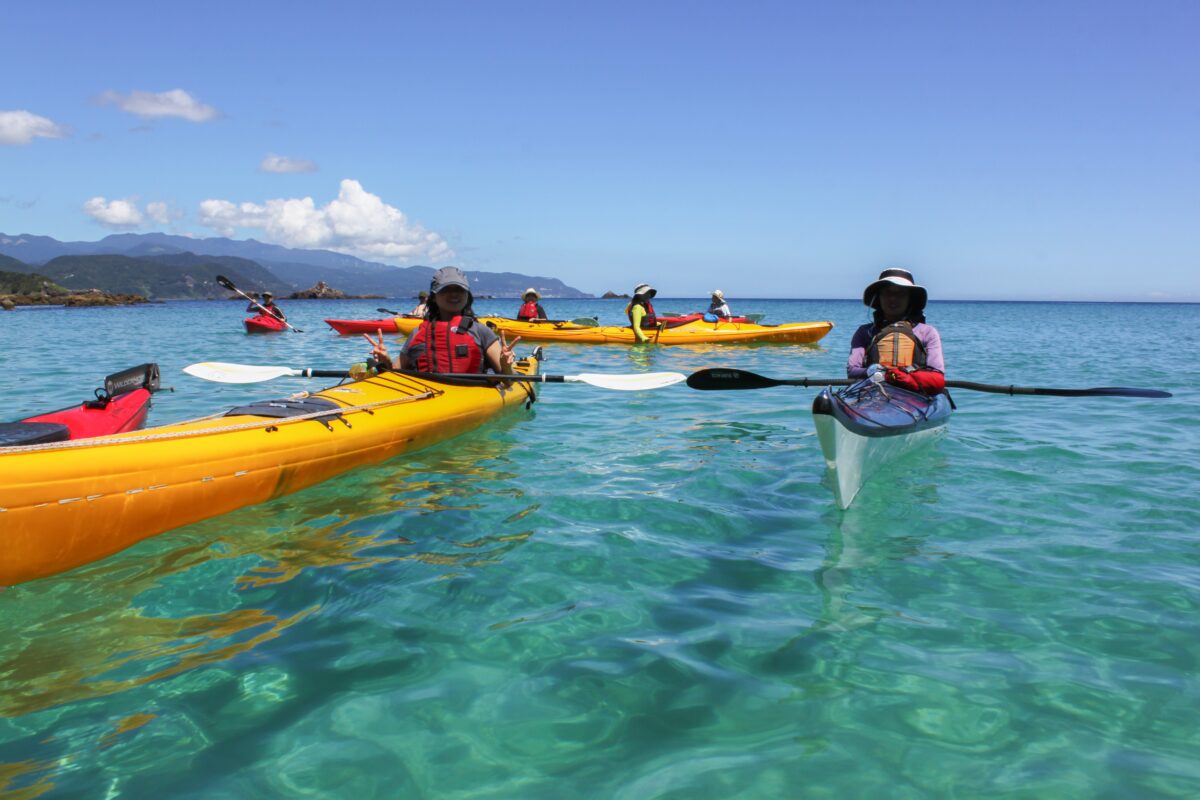 Many water sports and activities available in Shimoda.