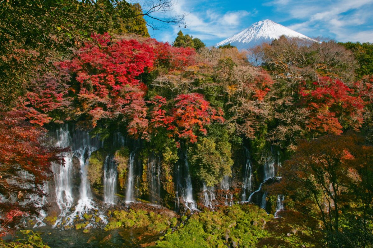Shitaito Falls in Fujinomiya