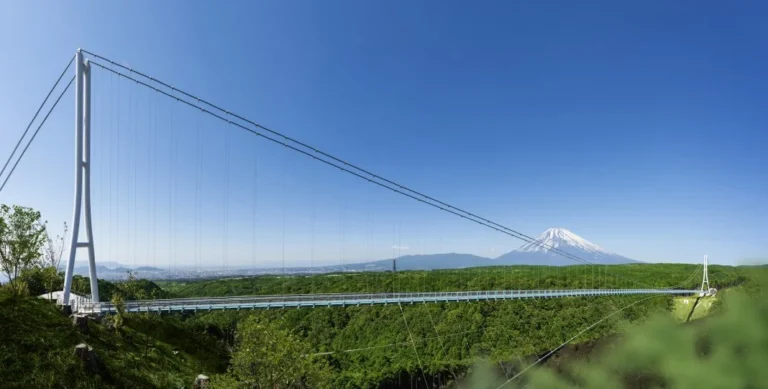 日本最長的步行吊橋―「三島大吊橋」及刺激絕倫的戶外活動！