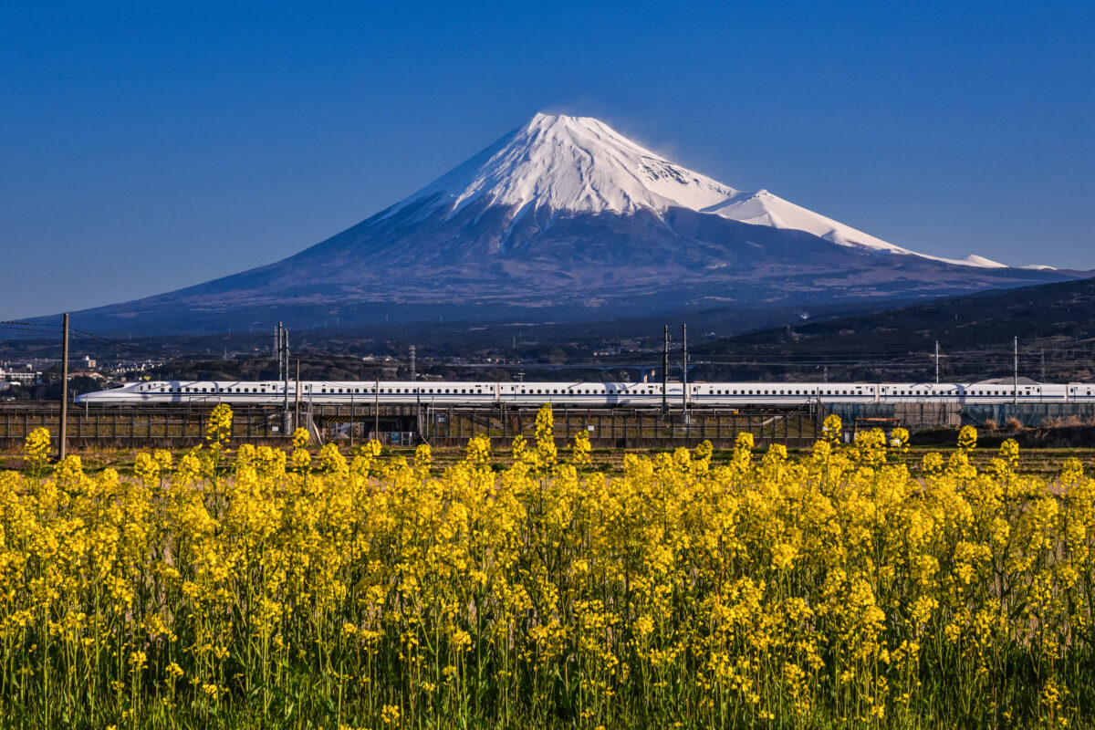 Mt. Fuji and Shinkansen