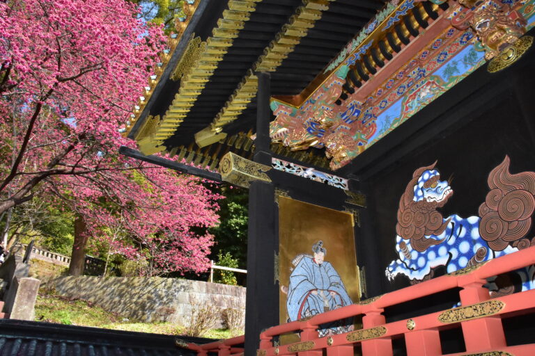 Kunozan Toshogu Shrine is associated with Ieyasu.