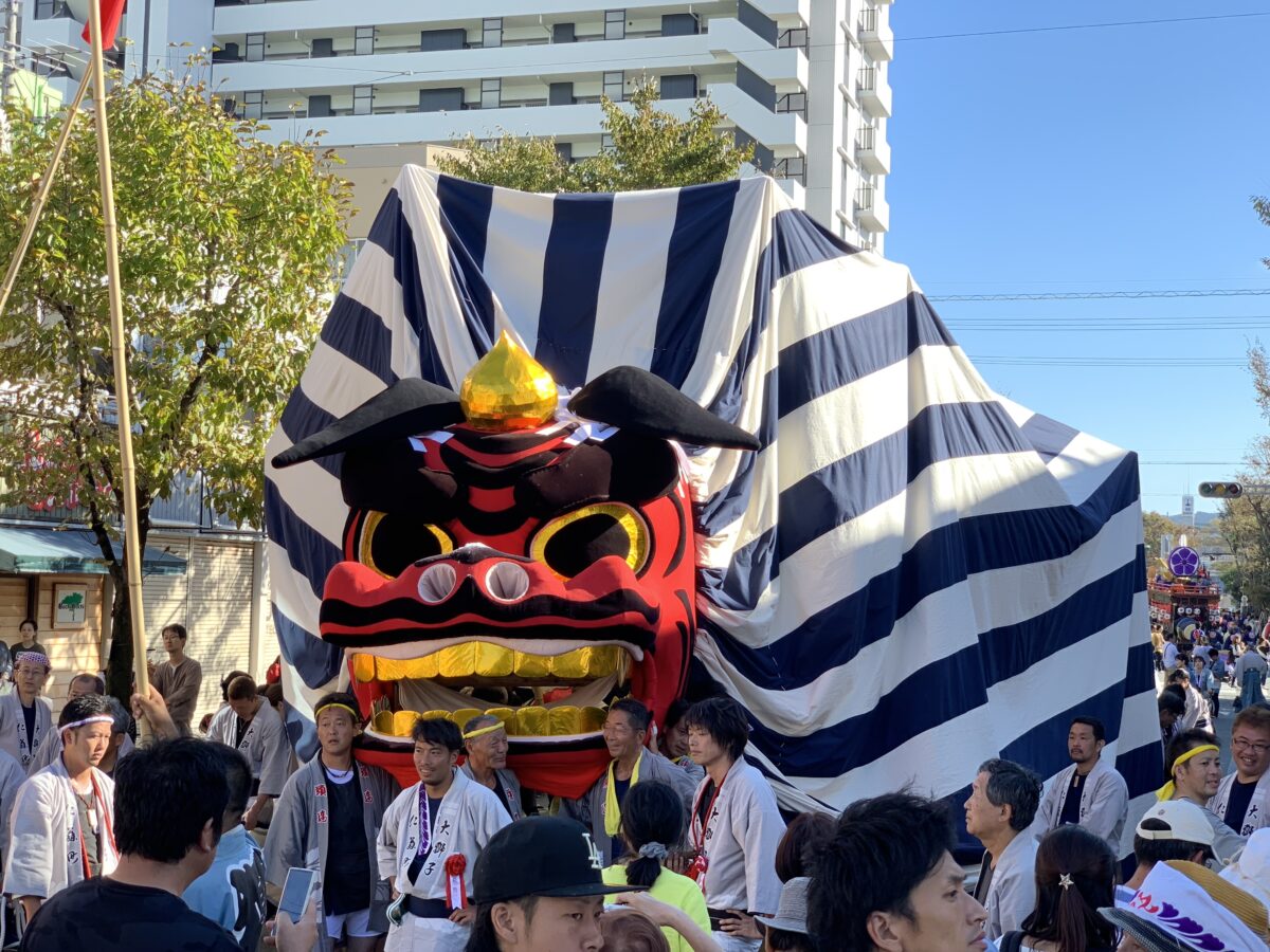 Lion float, Kakegawa Omatsuri